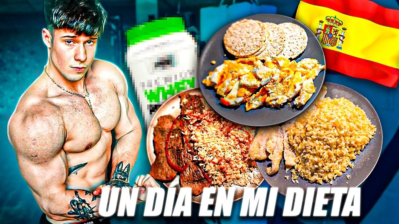 UN DIA EN MI DIETA PARA GANAR MÚSCULO EN ESPAÑA