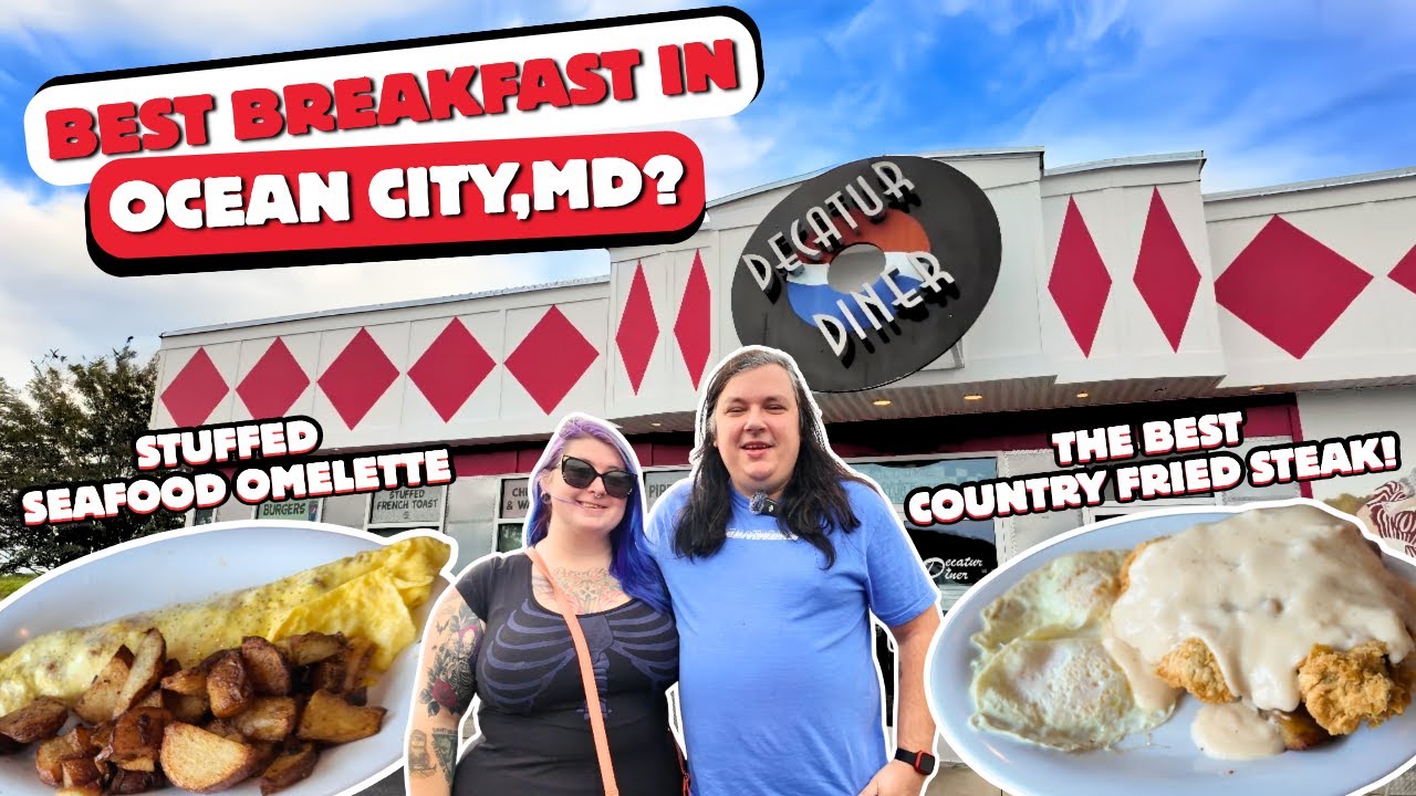 We Found the BEST Breakfast in Ocean City, MD! | Decatur Diner Review