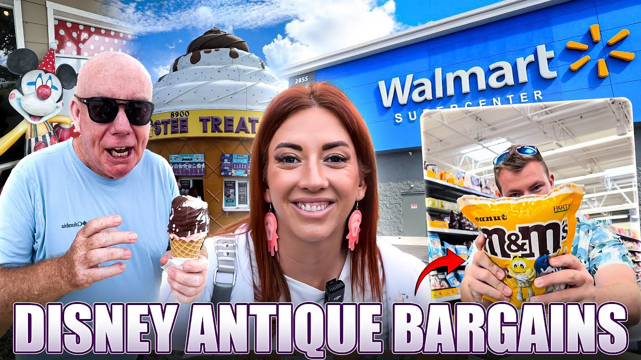 I Didn’t Expect This in Orlando… Gas Station SNACKS & Disney World Antique Bargains! 🇺🇸 Florida Vlog