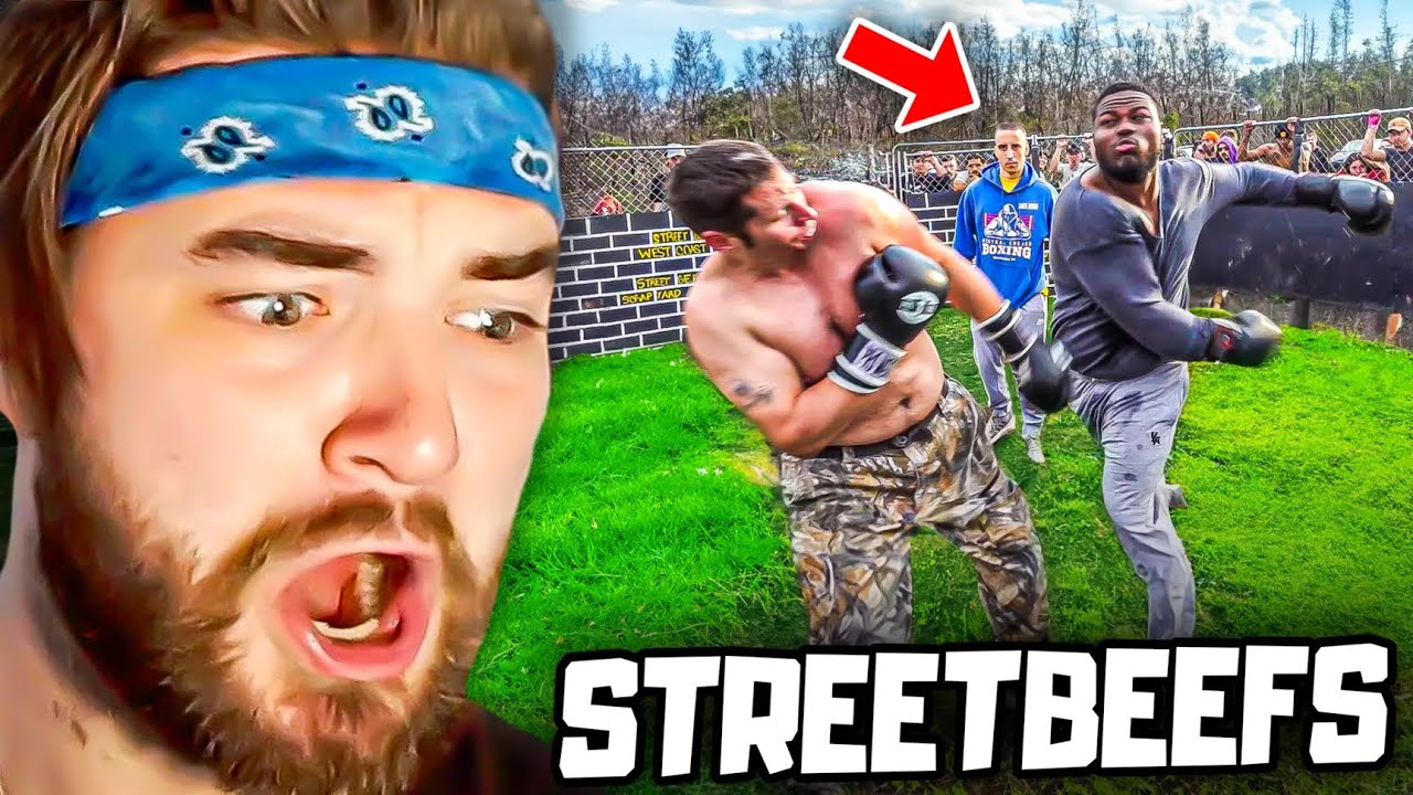 KingWoolz Reacts to CRAZIEST STREETBEEFS KNOCKOUTS SO FAR!! (Not Clickbait)