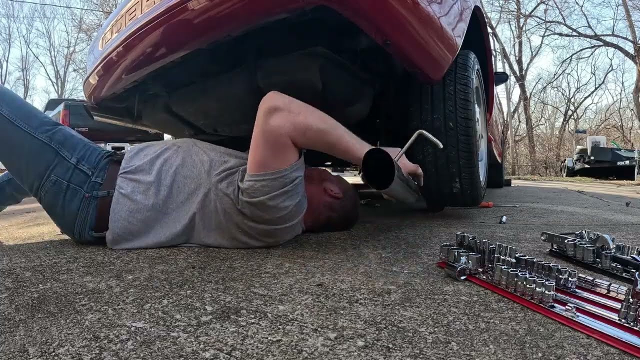 Flowmaster Outlaw Exhaust Install on a SN95 Cobra