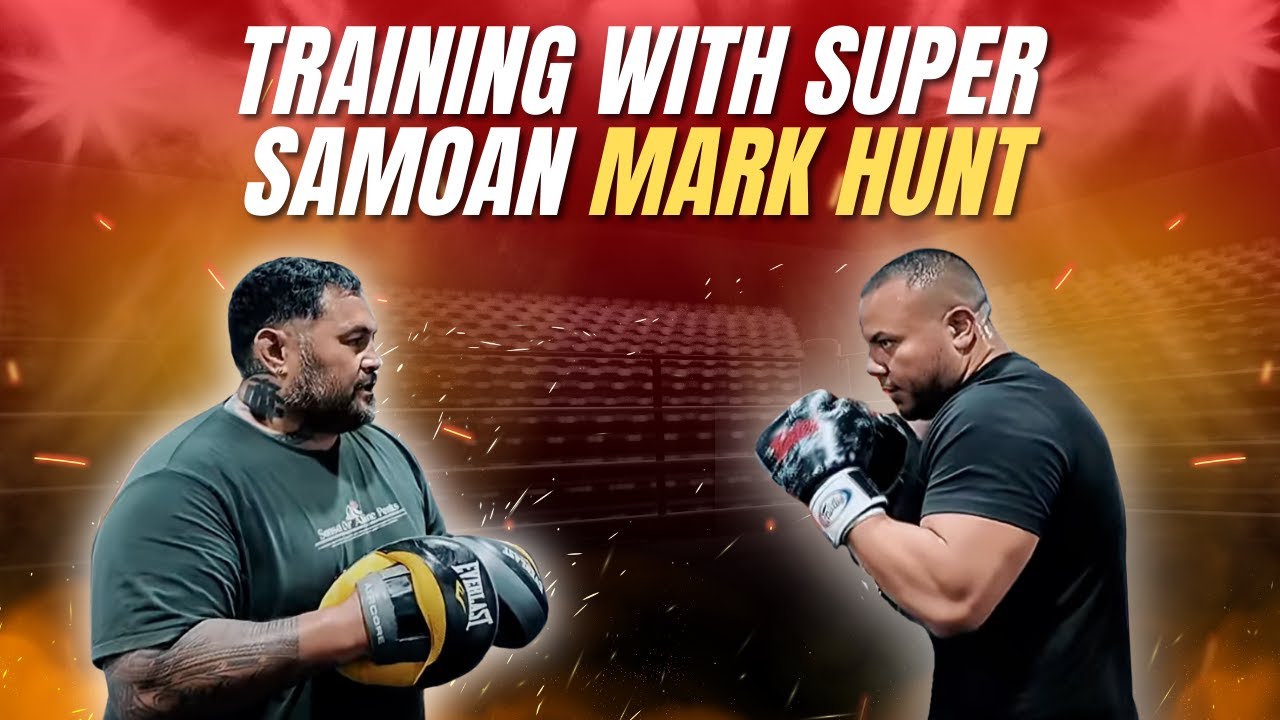 Training With Super Samoan Mark Hunt