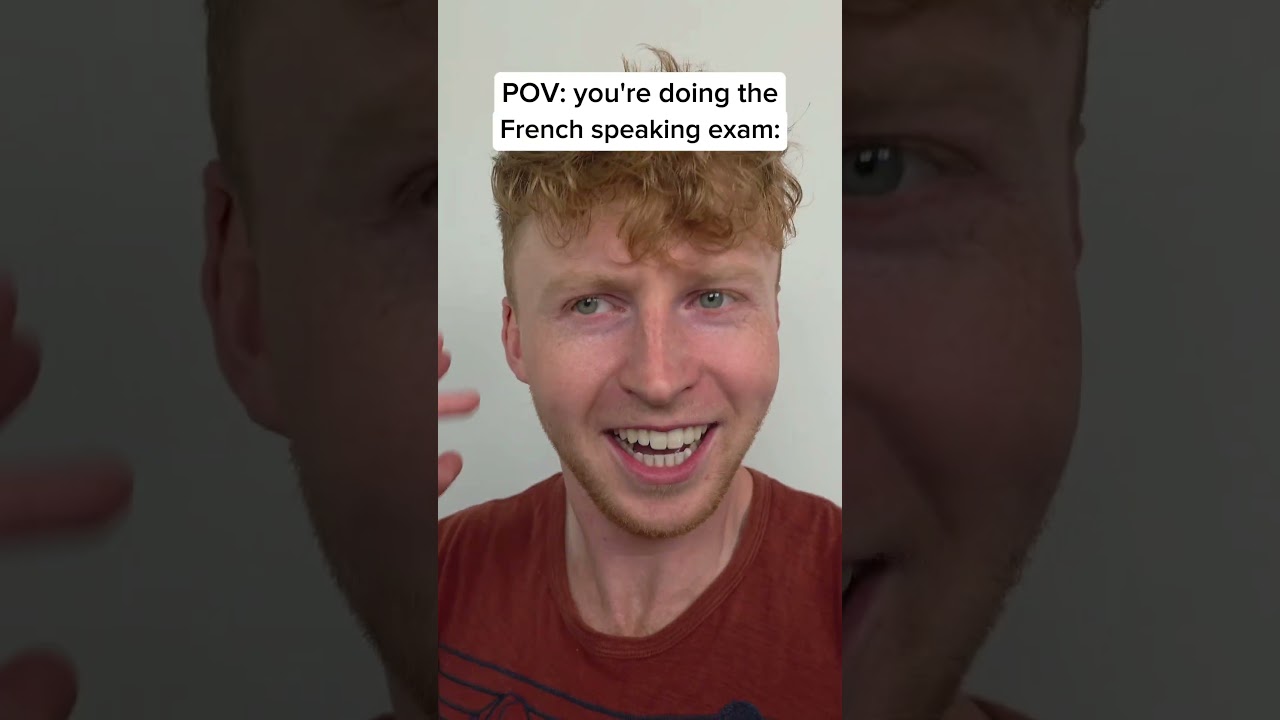 POV You're Doing The GCSE French Speaking Exam