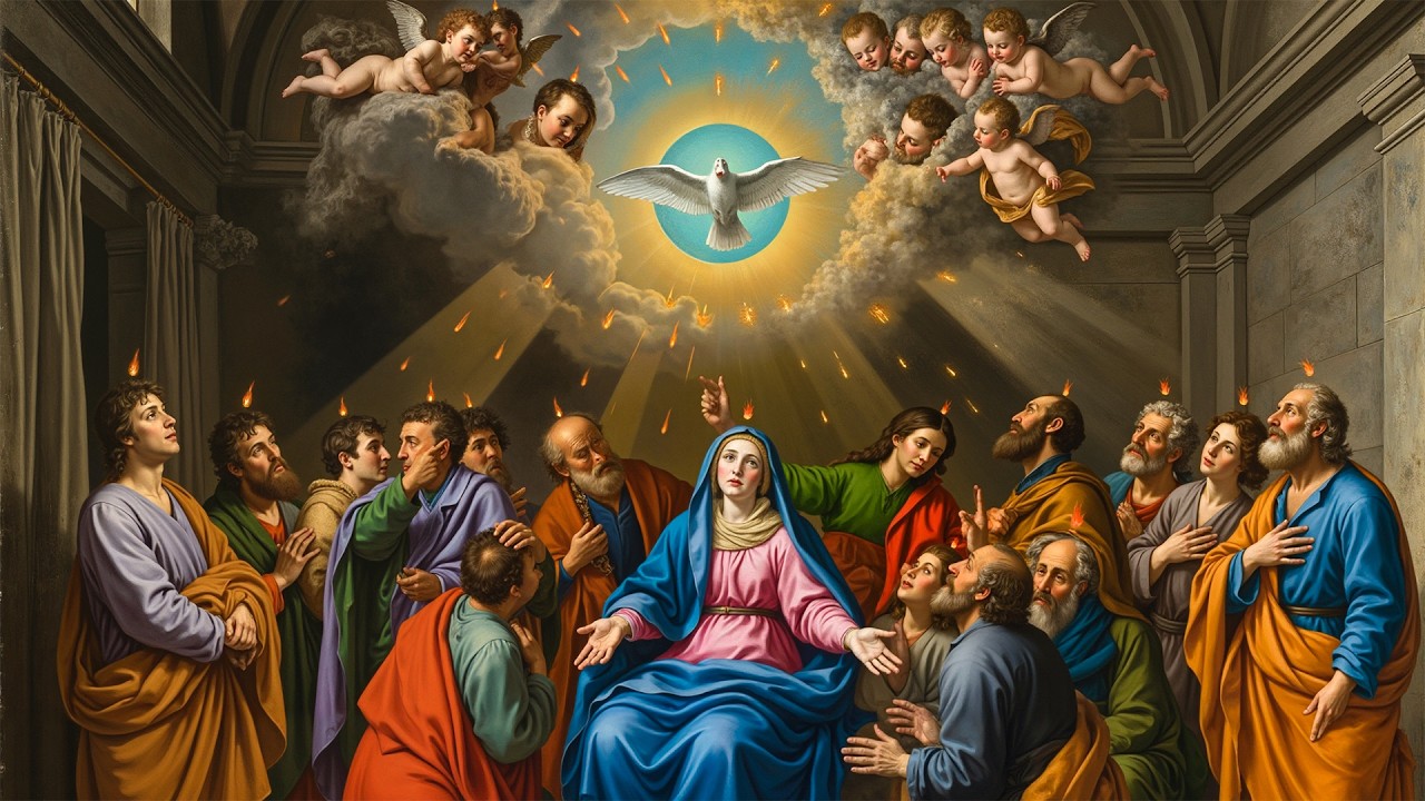 Gregorian Chants for the Descent of the Holy Spirit | Sacred Pentecost Hymn