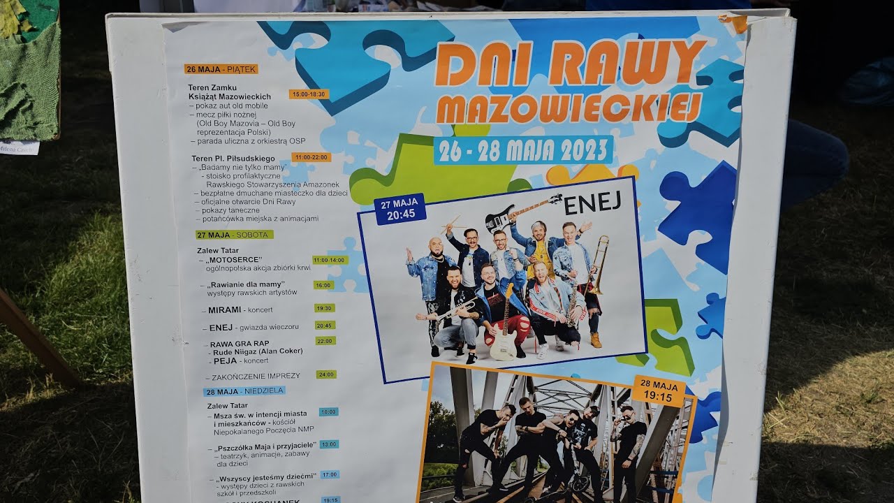 VLOG DNI RAWY MAZOWIECKIEJ 26 - 28 maja 2023