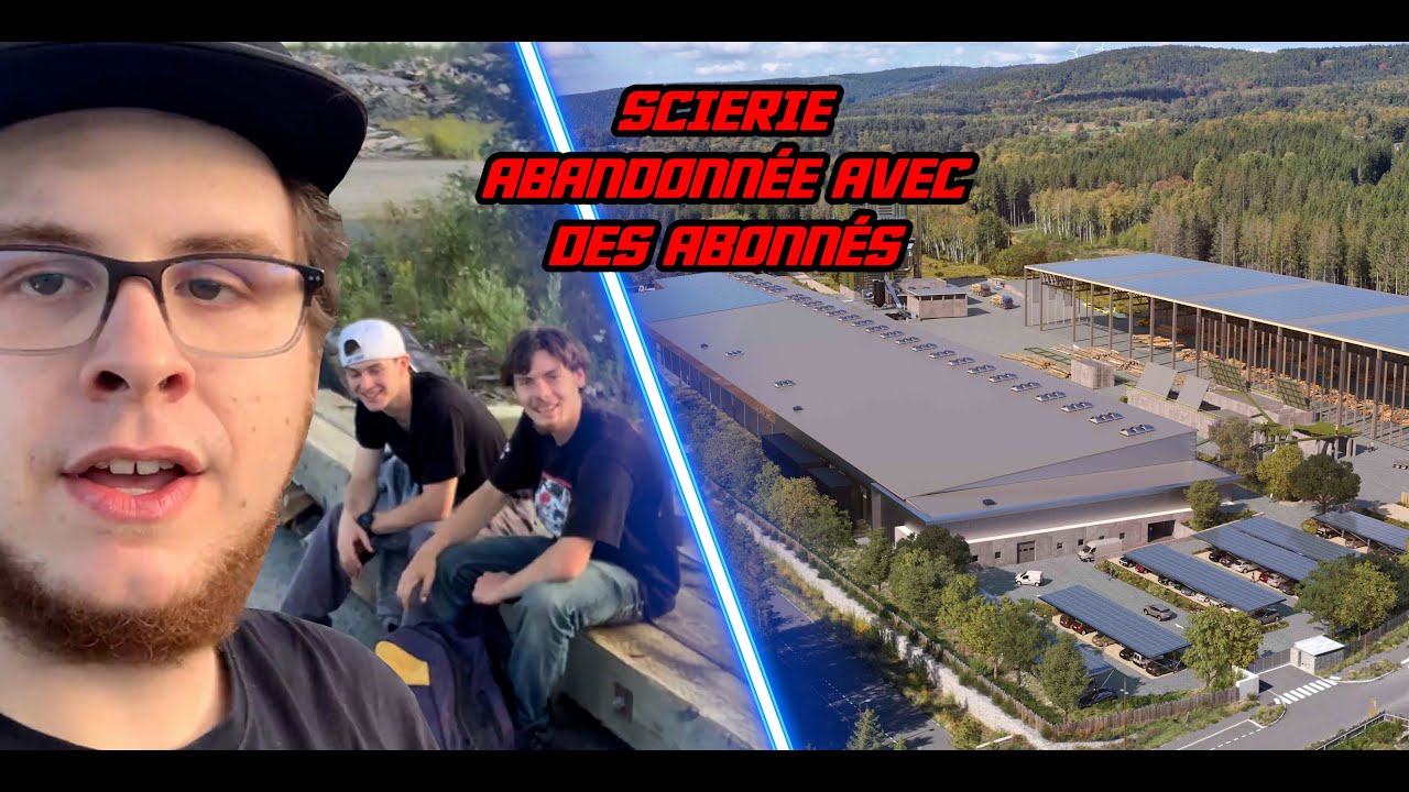 URBEX - SCIERIE QUÉBECOISE ABANDONNÉE (avec des abonnés)