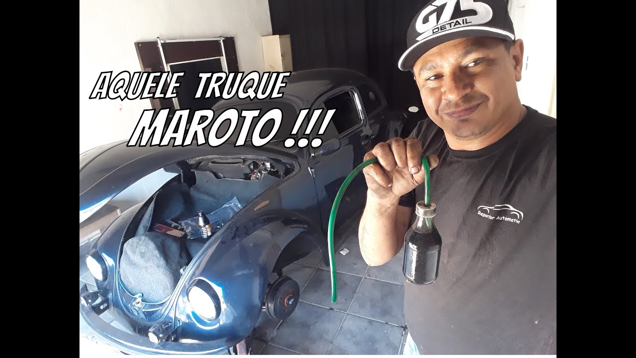 O FUSCÃO FICOU SEM FREIO !! | COMO FAZER SANGRIA DE FREIO SOZINHO EM CASA | CANAL BRUTUS79