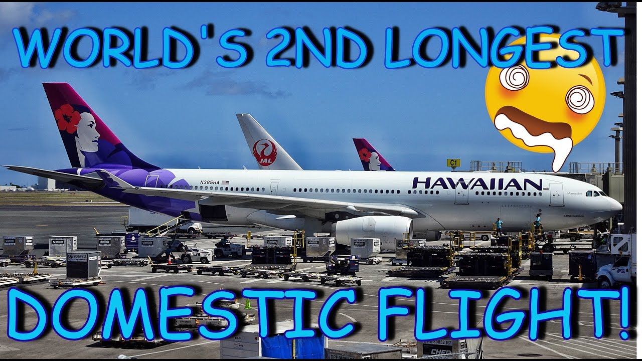 HAWAIIAN AIRLINES | HONOLULU - NEW YORK JFK | ECONOMY CLASS | AIRBUS A330