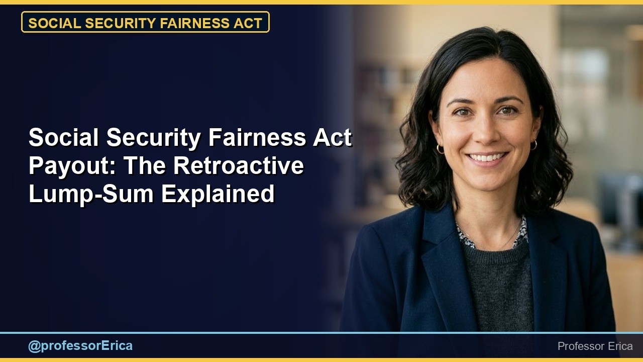 Social Security Fairness Act Payout: The Retroactive Lump-Sum Explained