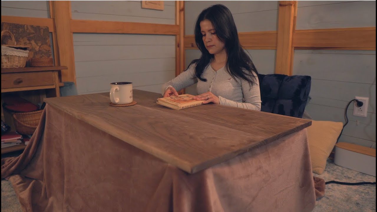 Making a cozy black walnut kotatsu (japanese low heated table) using traditional hand tools.