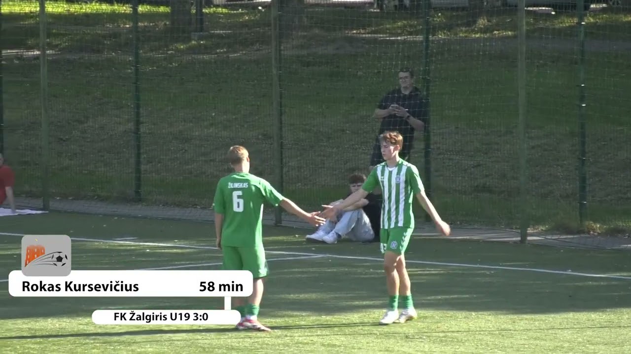 III lyga. FK „Žalgiris U-19“ – FK „Granitas“ (2025-09-21)