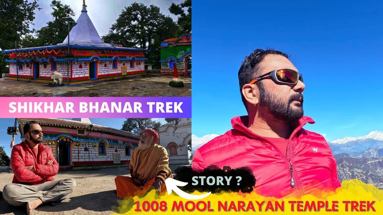 REACHED SHIKHAR BHANAR TEMPLE PEAK | VLOG 2 | Met The Old Saint in Shikhar Temple | Uttarakhand