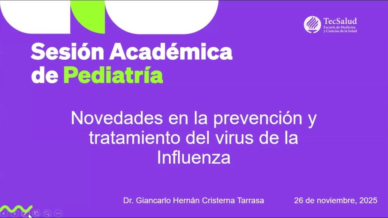 Novedades en la prevención y tratamiento del virus de la influenza