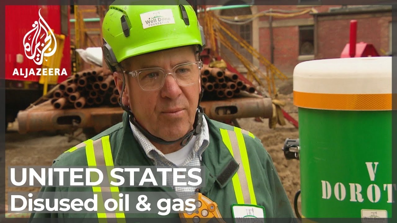 US: Disused oil and gas wells sealed to stop emissions