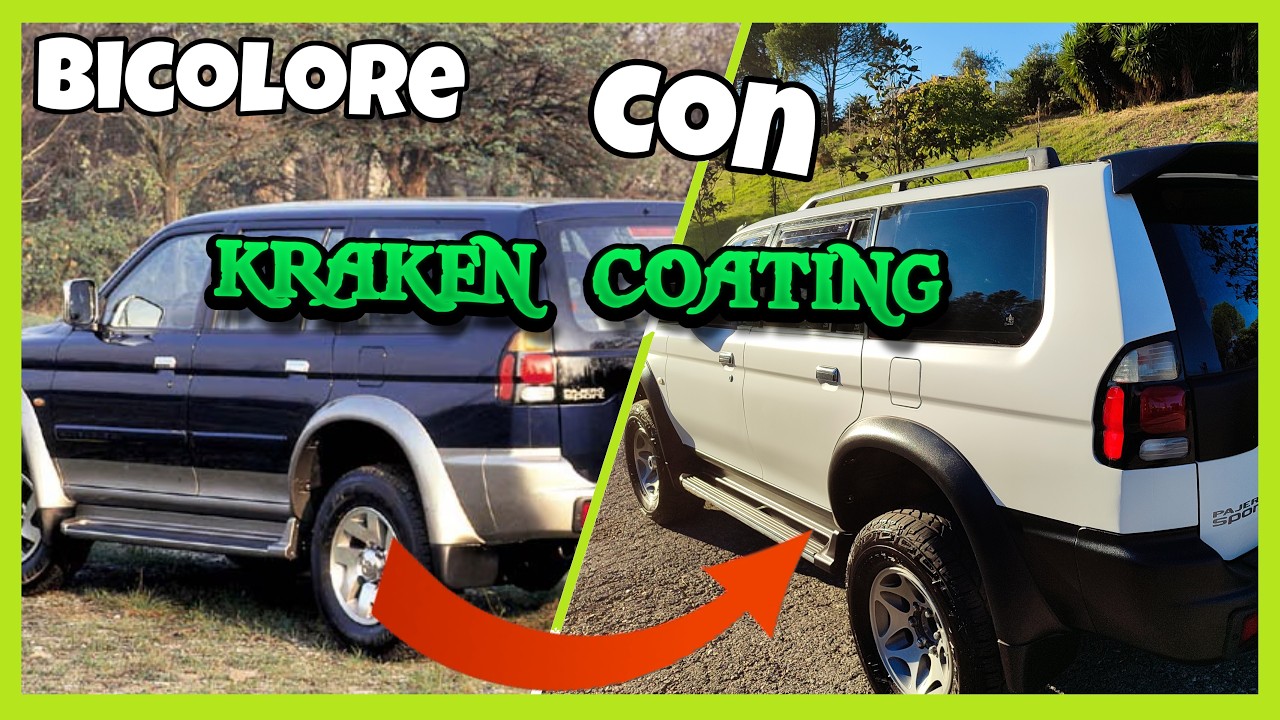 Come riverniciare un fuoristrada con Kraken coating