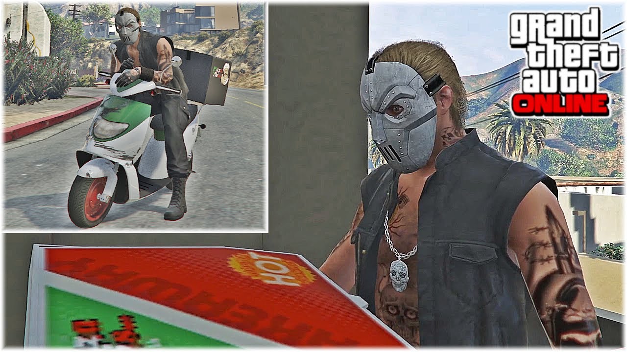 ENTREGUE PIZZA E GANHE $300.000 MIL NO GTA 5 ONLINE! EP. 146