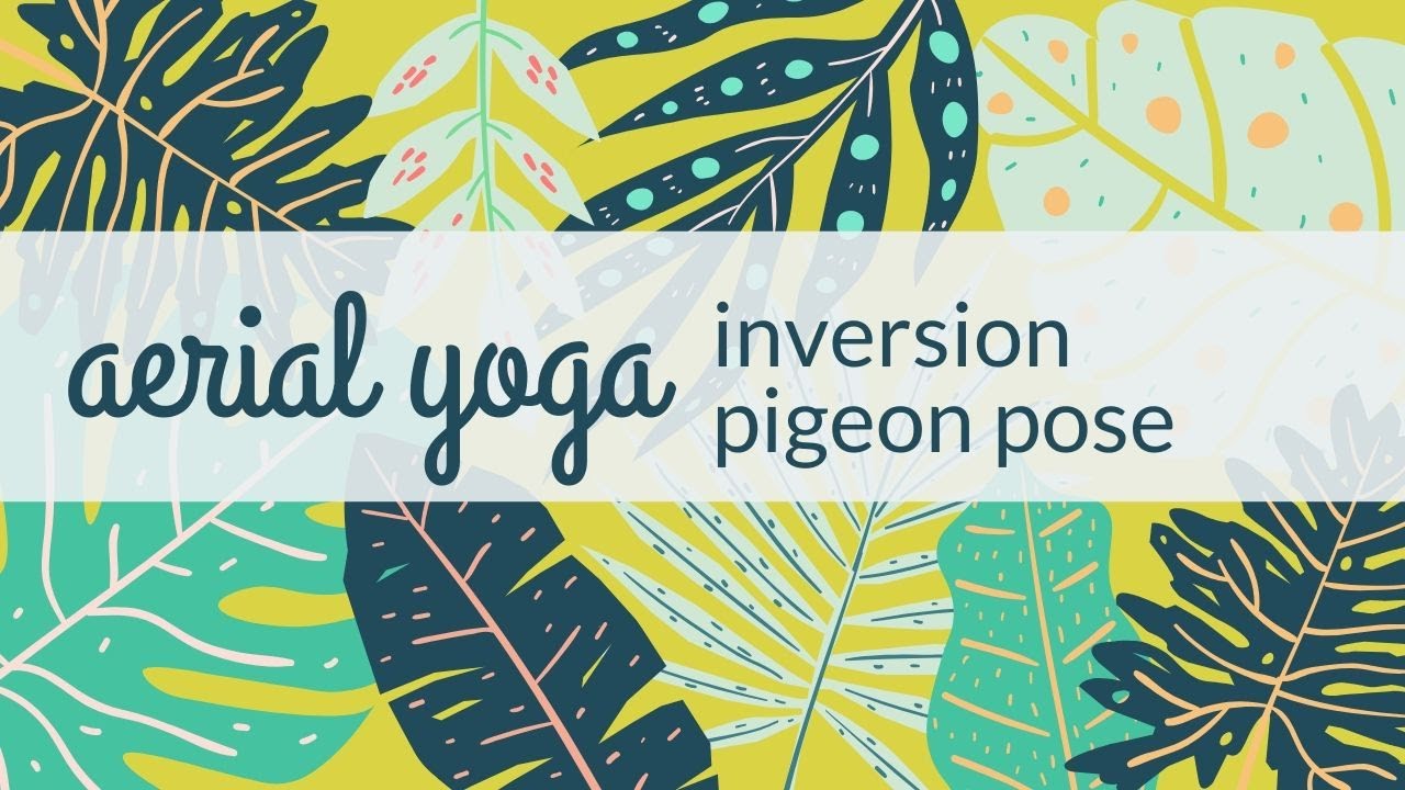 Aerial Yoga: Inversion - Pigeon Pose