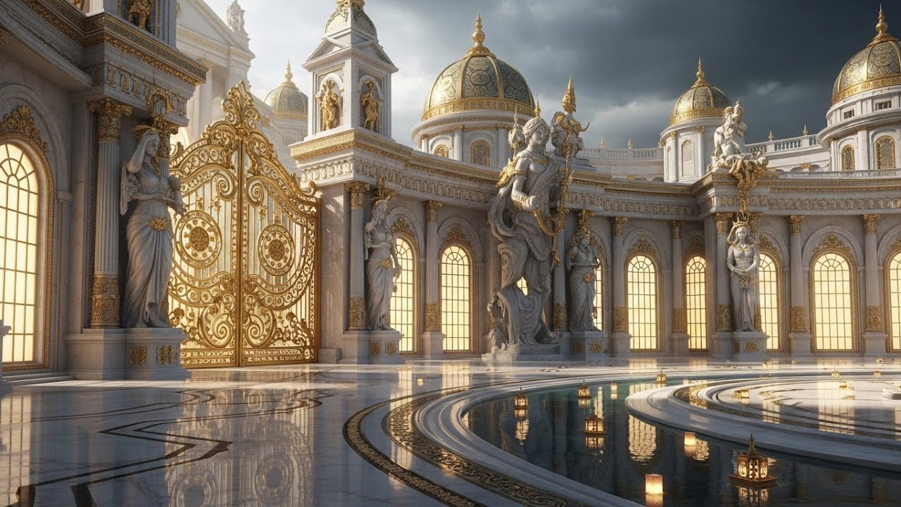 Inside the Opulent Palace — A Cinematic Exploration of Power and Elegance