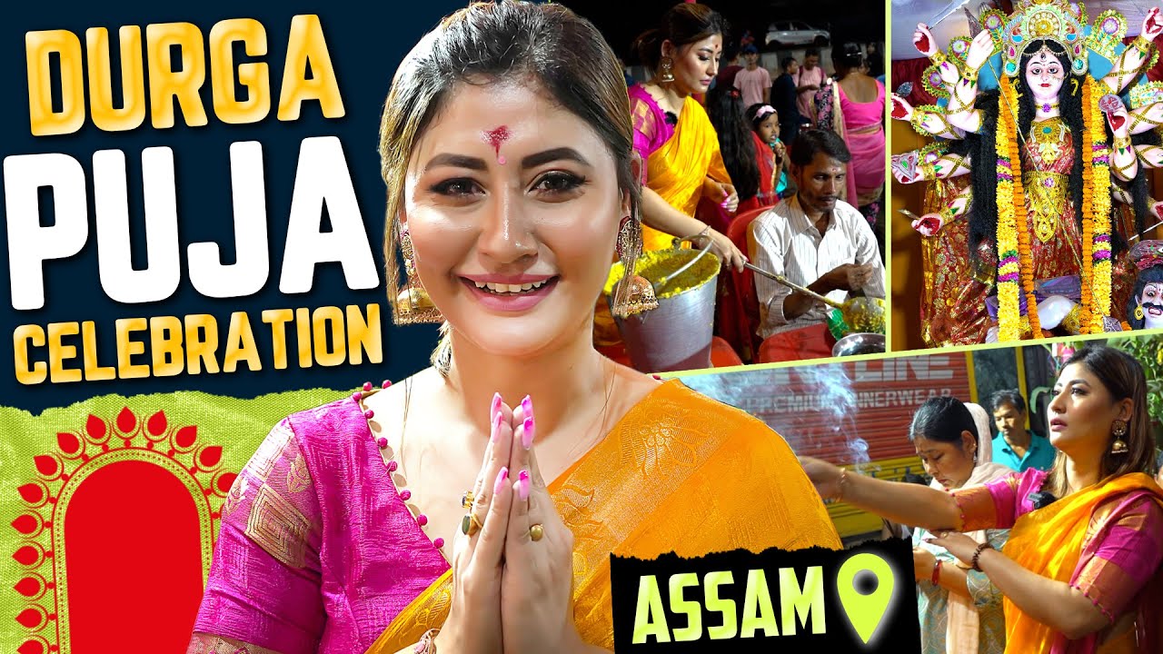 Durga Puja in Assam | Visiting My Hometown | Durga Puja Festival 2022 | Sunita Xpress