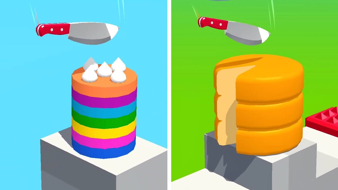 Slice It All Game! Very Satisfying and Relaxing ASMR Slicing Video NEW UPDATE