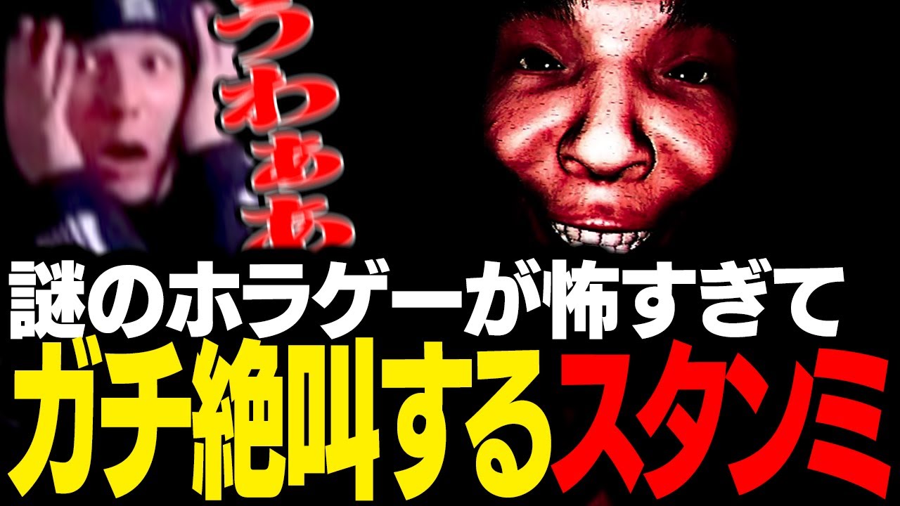 様子がおかしい部屋に住む謎の短編ホラゲーにビビりまくるスタンミじゃぱん【心霊物件】
