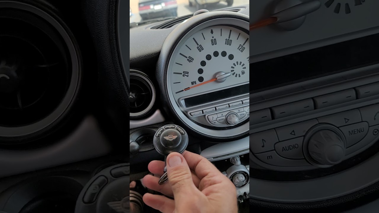 How to start and turn off a 2010 Mini Cooper with a FOB