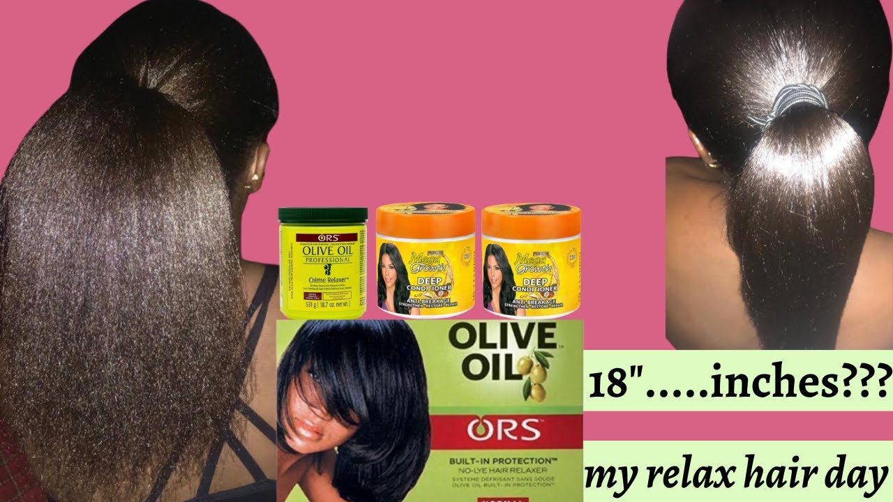 MY BEST KEPT RELAXED HAIR SECRET FOR INSANE HAIR GROWTH | MY HAIR RELAXER APPLICATION PROCESS