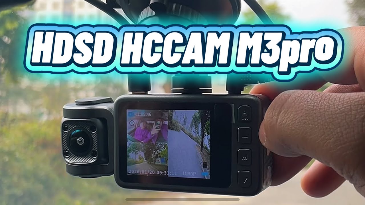 Hướng dẫn sử dụng HCCAM M3PRO camera hành trình