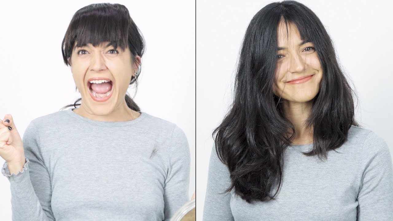 Women Try Clip-On Bangs | Iris