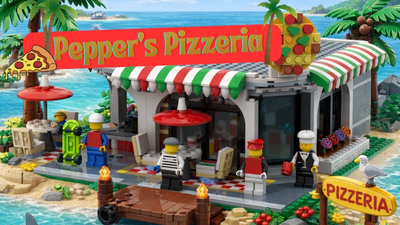 Pepper’s Pizzeria – A Lego Island Inspired Creation