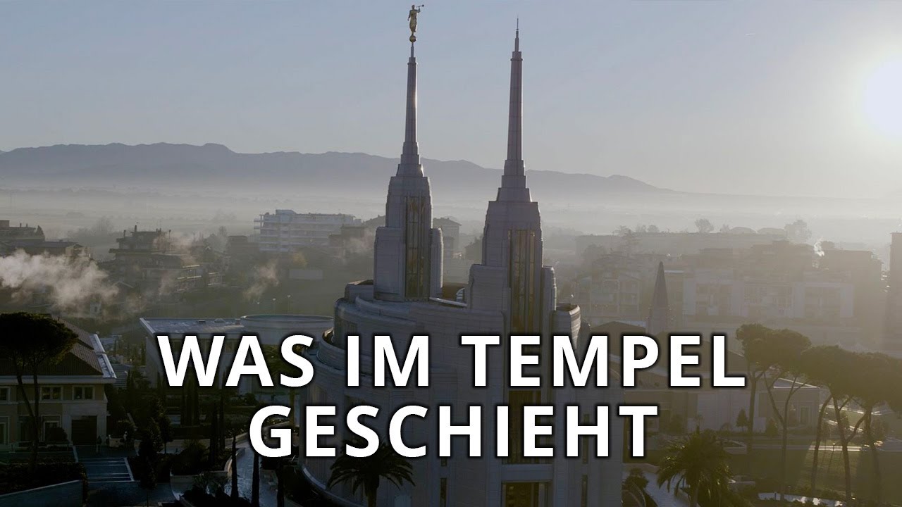 Was geschieht in einem Tempel der Kirche Jesu Christi der Heiligen der Letzten Tage?