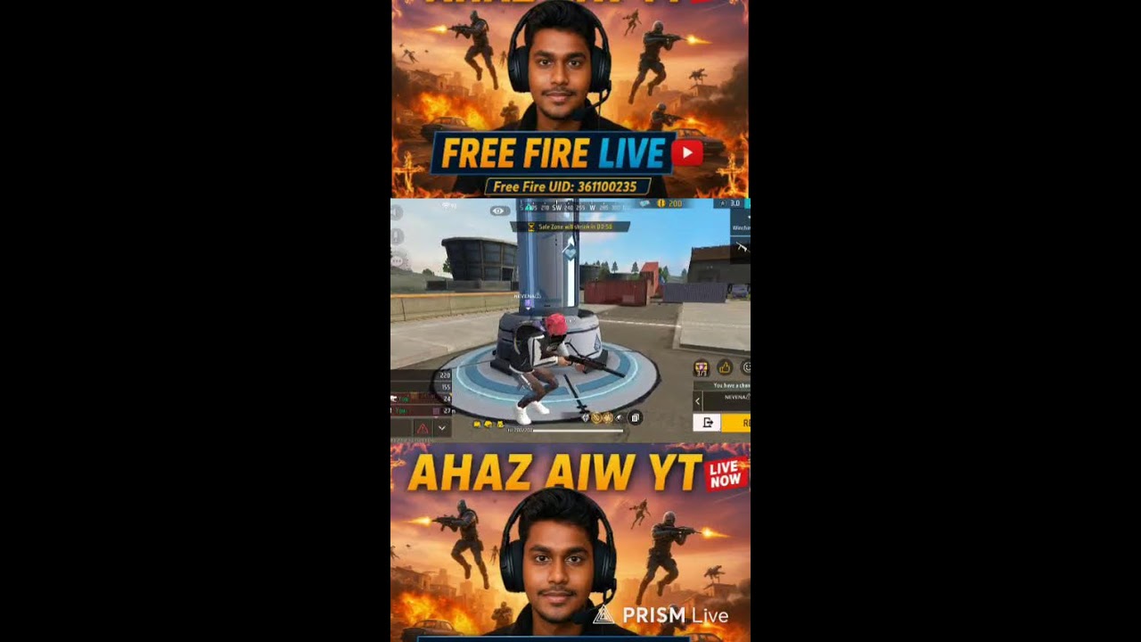 🔴 FREE FIRE LIVE TAMIL Squad Join! ID Comment Da! AHAZ IN WONDERLAND 🔥