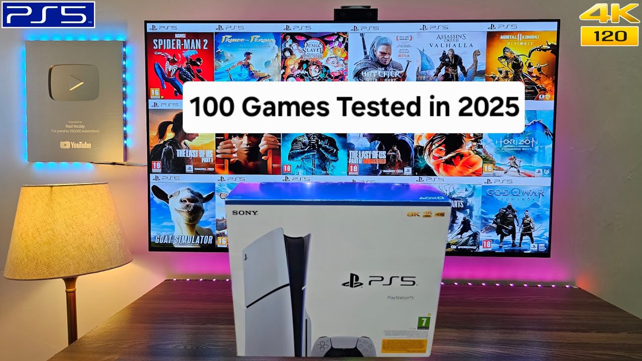 PS5 Slim (100 Games Tested) in 2025