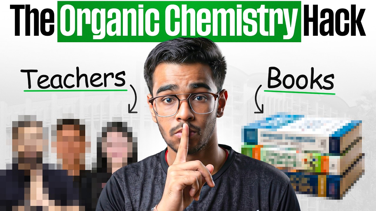 Why JEE Organic Chemistry Feels Hard (Until You Realize This)