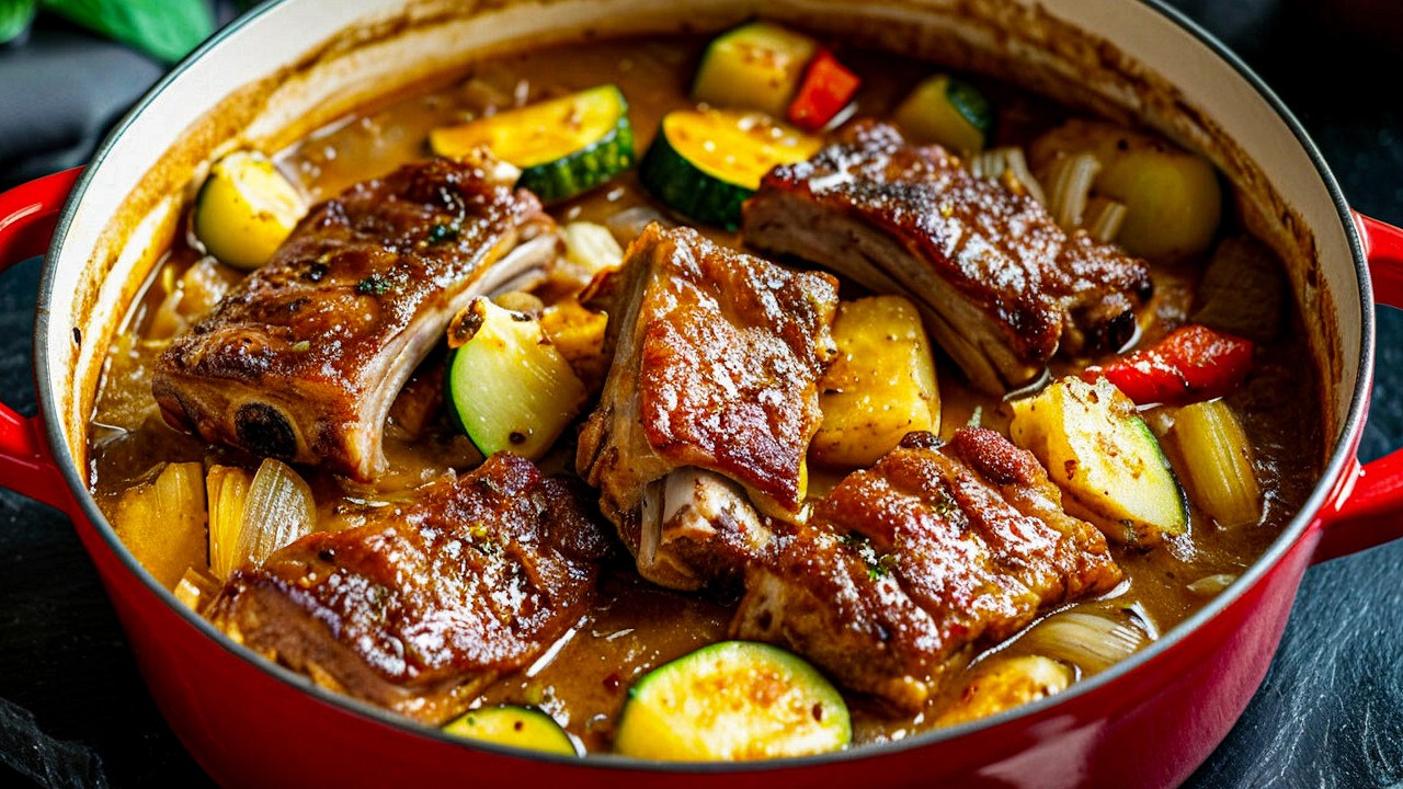 You'll never want to just fry again! Ribs Tuscan style - they are so delicious!