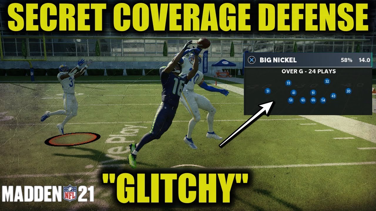 THIS SECRET MADDEN 21 COVERAGE DEFENSE IS LOCKDOWN! EASY SETUP TO DEFEND ANY OFFENSE! MADDEN 21 TIPS
