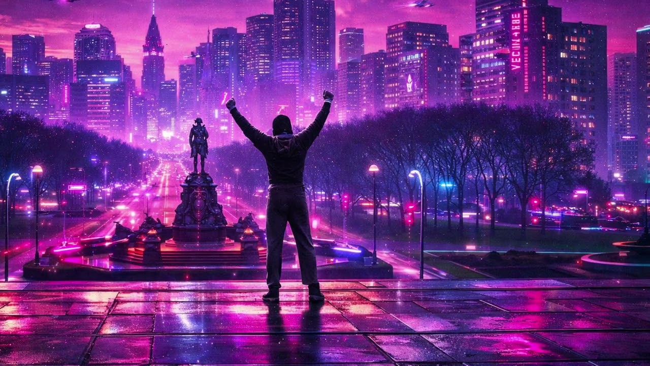 Rocky Theme – Epic Synthwave Cover | 80s Training Montage Vibe