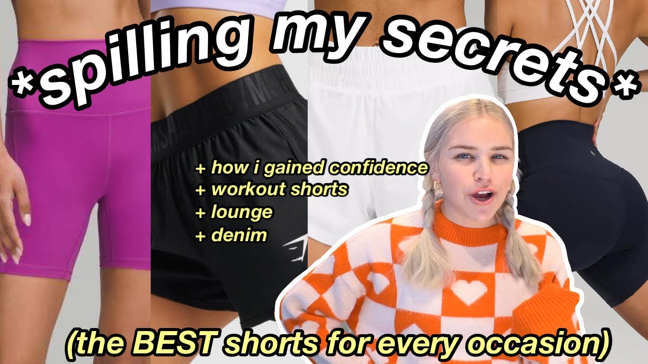 THE SHORTS THAT CHANGED MY LIFE..my favorite shorts for summer & feeling *CONFIDENT* (try-on + haul)