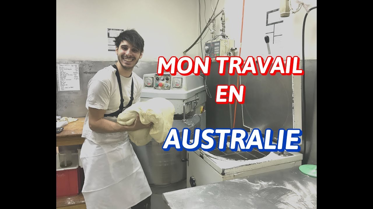 MON TRAVAIL + MON SALAIRE EN AUSTRALIE - VLOG AU TRAVAIL