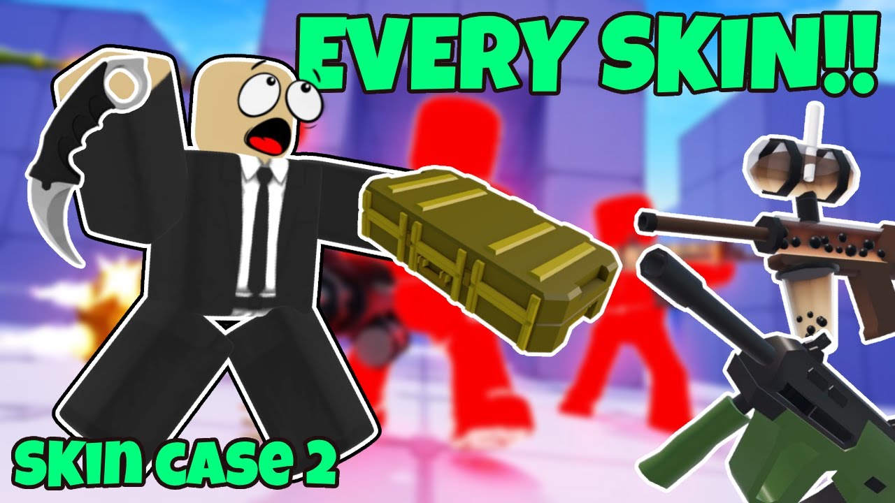 [UPDATED] EVERY SKIN CASE 2 SKIN in Roblox Rivals!!
