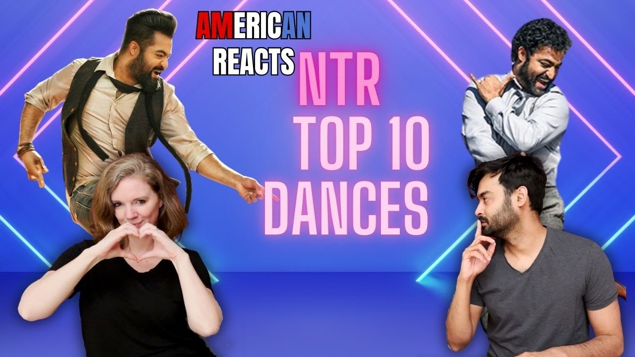 I showed my wife JR. NTR TOP 10 DANCE MOMENTS | REACTION