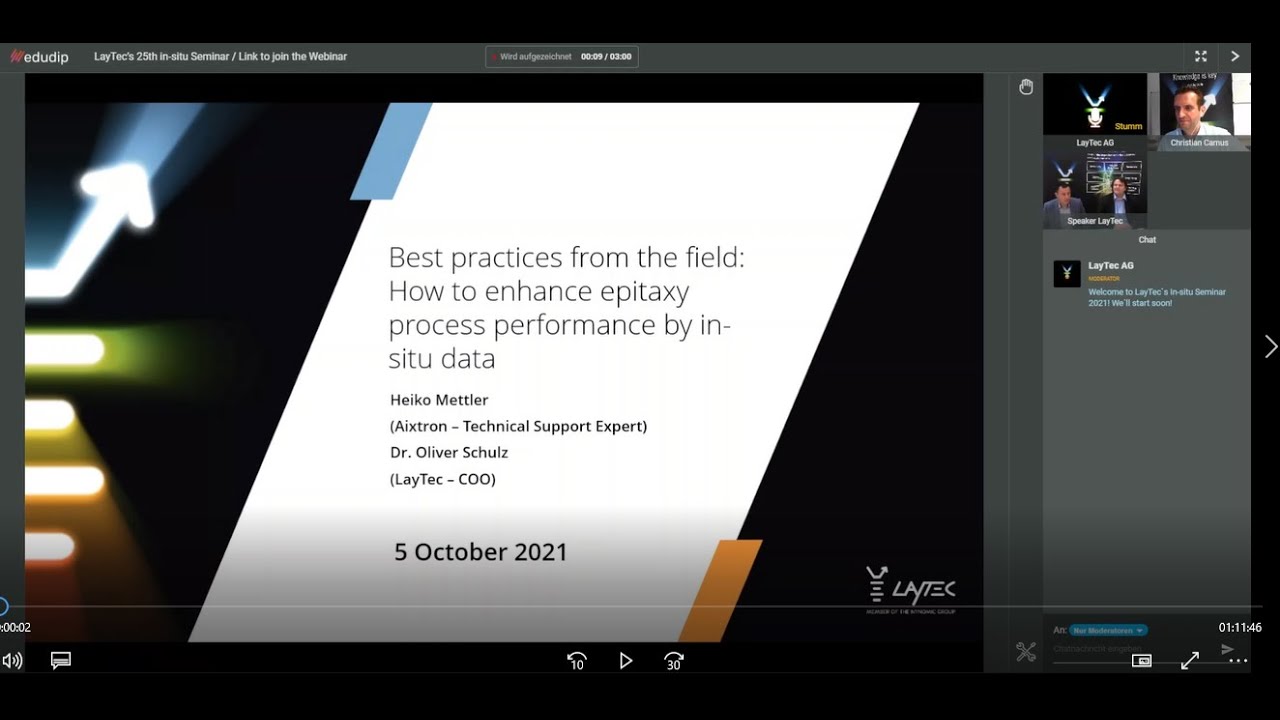 Best practices from the field: How to enhance epitaxy process performance by in-situ data