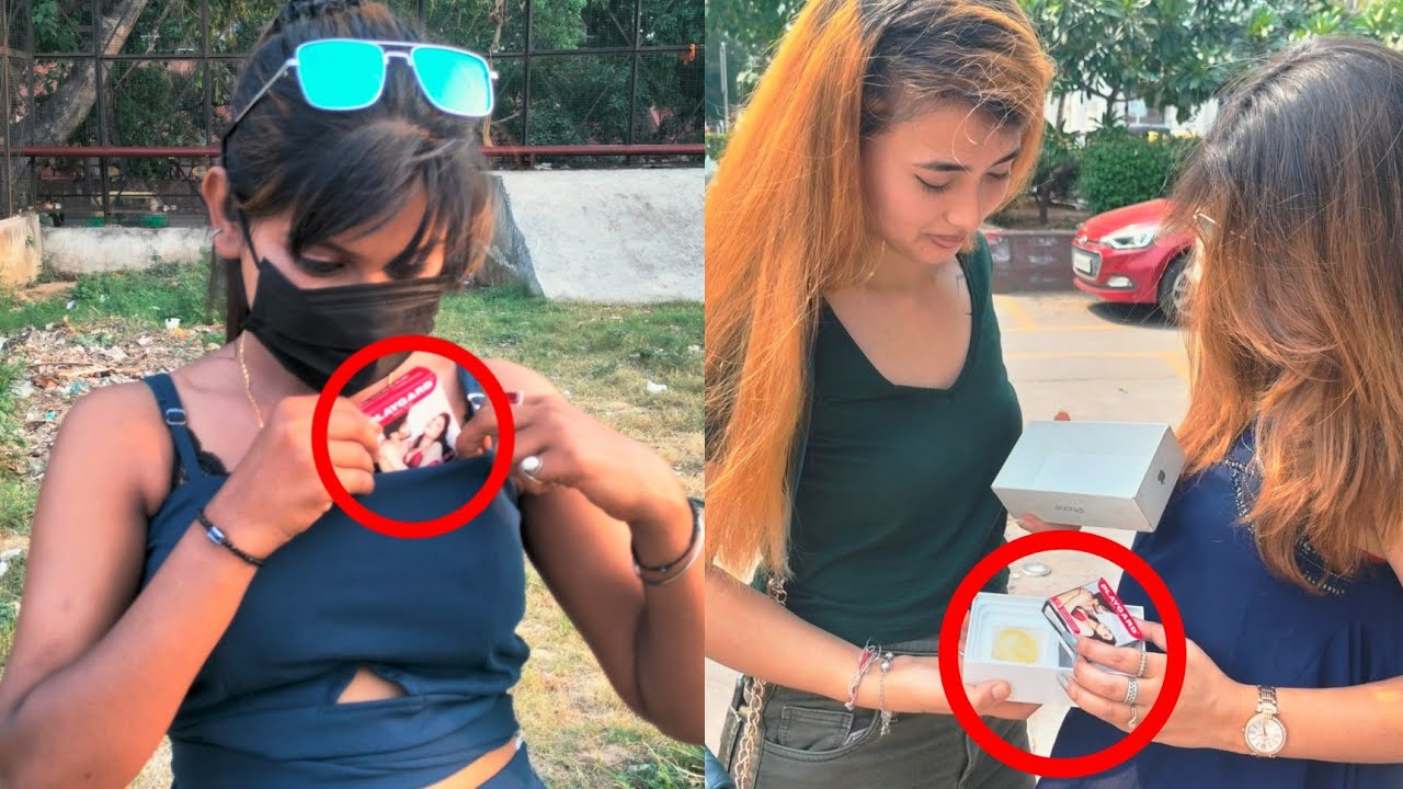 Condom In iPhone Box Twist Prank || Part 4 || Condom Prank || Funny Reaction || The Frank prank