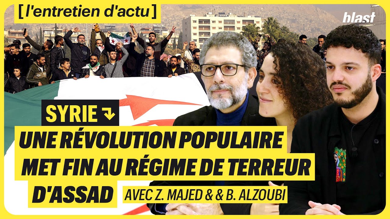 SYRIE : UNE R&Eacute;VOLUTION POPULAIRE MET FIN AU R&Eacute;GIME DE TERREUR DE BACHAR AL-ASSAD