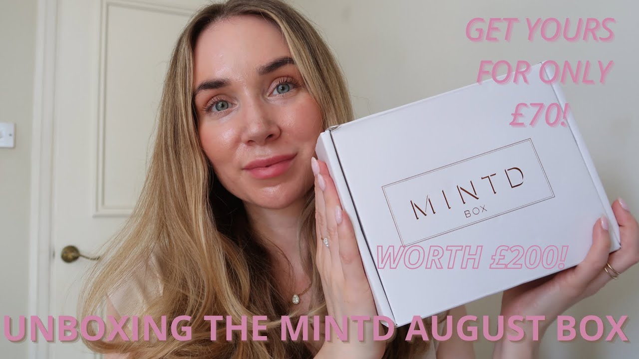 UNBOXING THE MINTD AUGUST BOX / / 'POWER UP' EDIT. TOTAL VALUE &pound;200! GET YOURS FOR ONLY &pound;70!