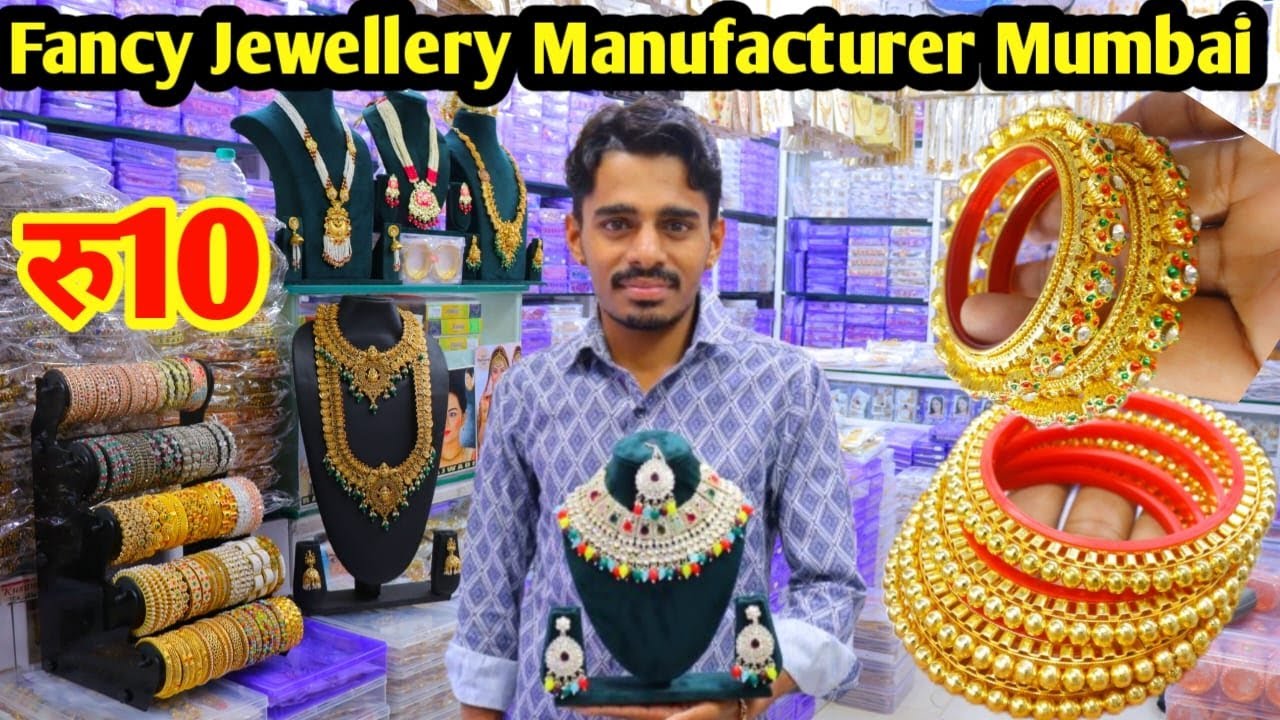 Fancy Jewellery Manufacturer in Mumbai | ₹10 से | Imitation Wholesale Jewellery Market Malad Mumbai