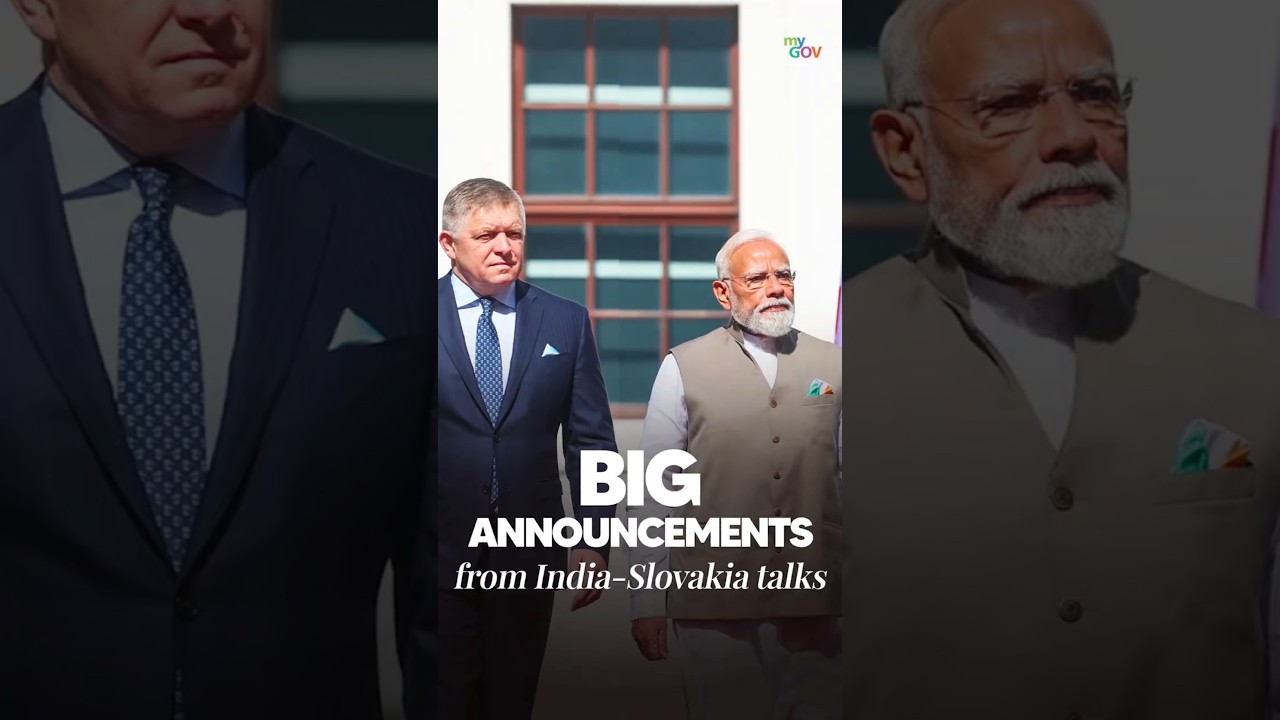 From AI to Trade: Major Outcomes of India&ndash;Slovakia Talks