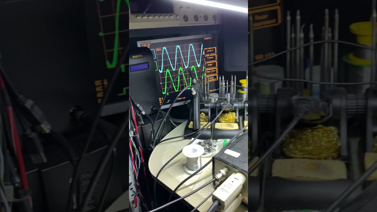 Tektronix 1103, Iwatsu DS-4374M, Tektronix P5205
