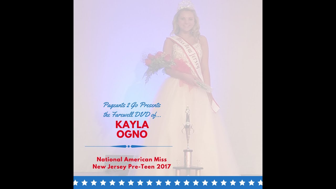 National American Miss Farewell DVD by Pageants 2 Go - Kayla O