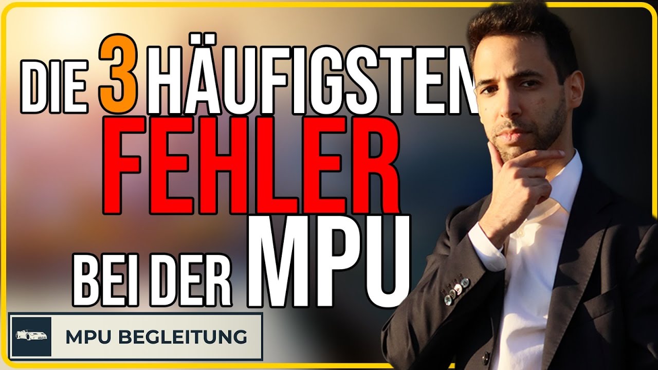 Antworten die jeden MPU-Gutachter an dir zweifeln lassen